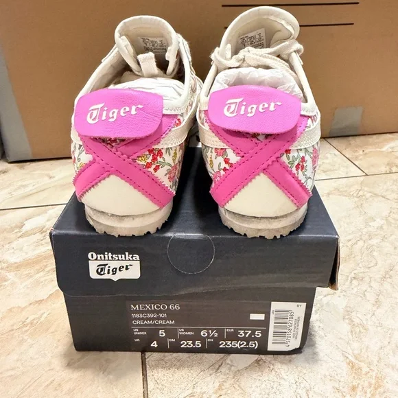 Onitsuka Tiger by Asics Floral Cream Sneakers - Picture 3 of 4